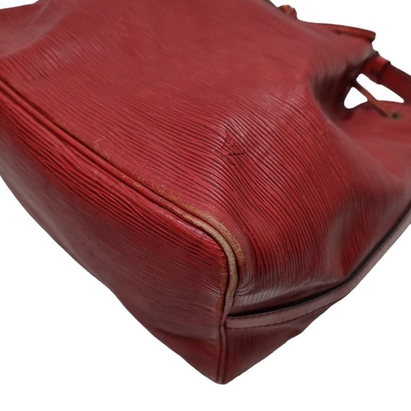 ReD 532241B V Louis Vuitton Shoulder Bag Petit Noe Red Epi - Picture 4 of 11